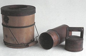 日本　木製アイスクリーム製造器